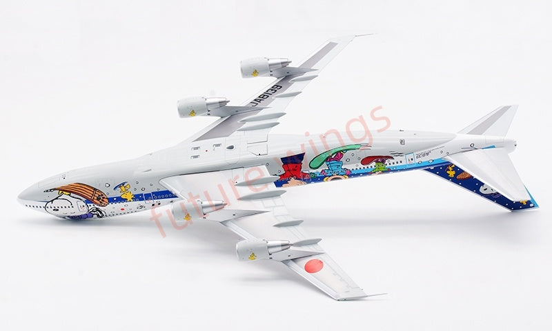 1:200 SQ Wings ANA B747-100SR JA8139 “Snoopy” Diecast Aircraft Model