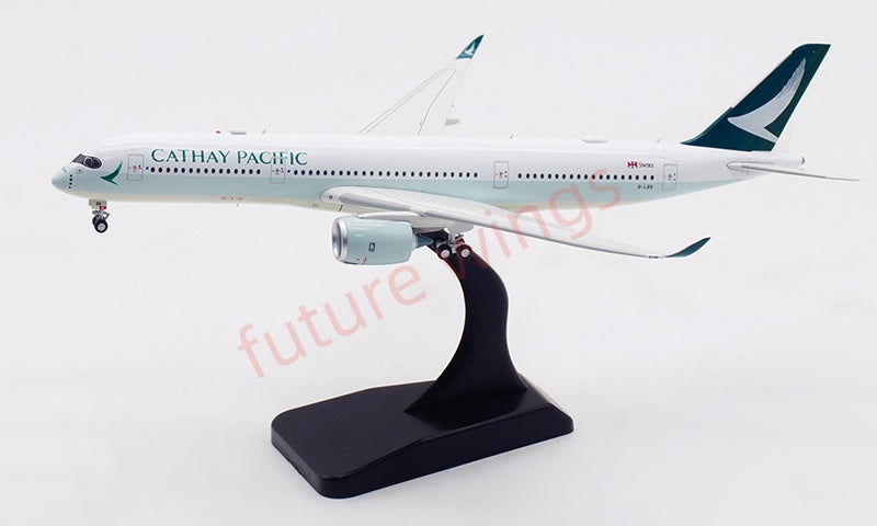 1:400 Aviation400 Cathay Pacific A350-900 B-LRS Aircraft Model Free Tractor+Stand