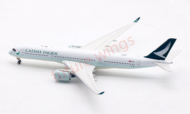 1:400 Aviation400 Cathay Pacific A350-900 B-LRS Aircraft Model Free Tractor+Stand