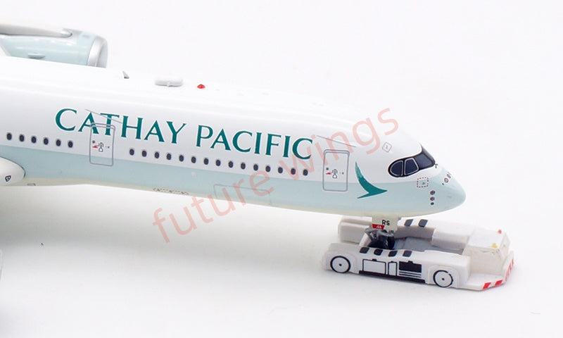 1:400 Aviation400 Cathay Pacific A350-900 B-LRS Aircraft Model Free Tractor+Stand