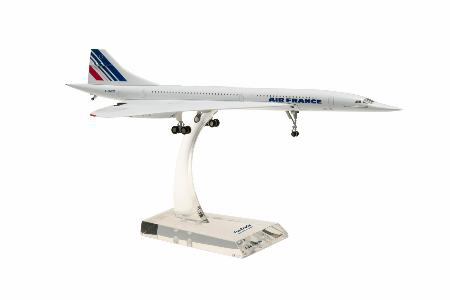 1:200 Hogan Wings Air France Concorde Diecast Model With Stand