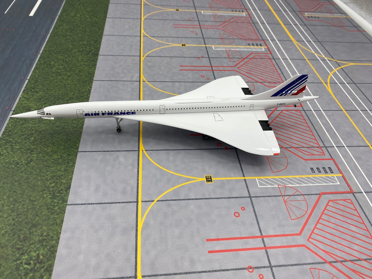 1:200 Hogan Wings Air France Concorde Diecast Model With Stand