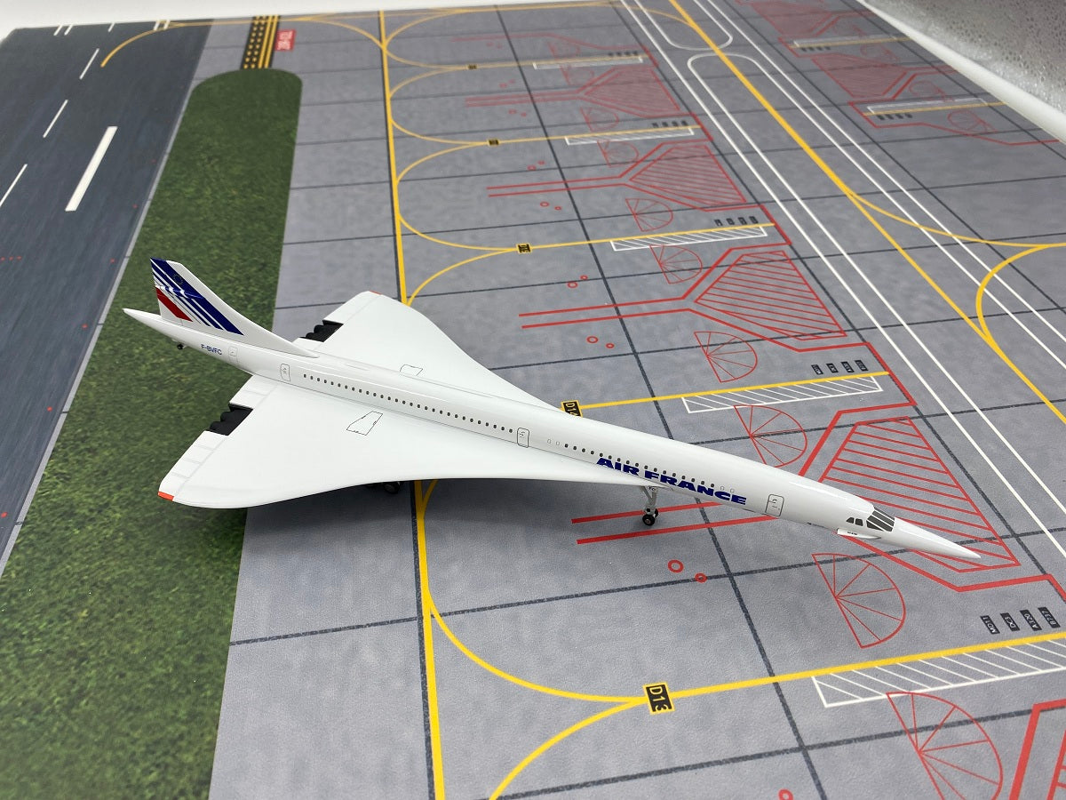1:200 Hogan Wings Air France Concorde Diecast Model With Stand