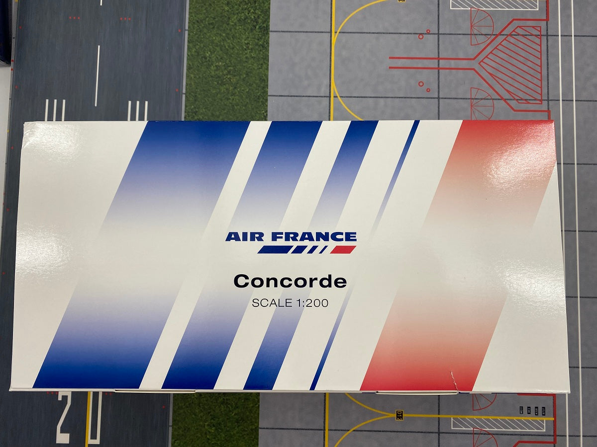 1:200 Hogan Wings Air France Concorde Diecast Model With Stand