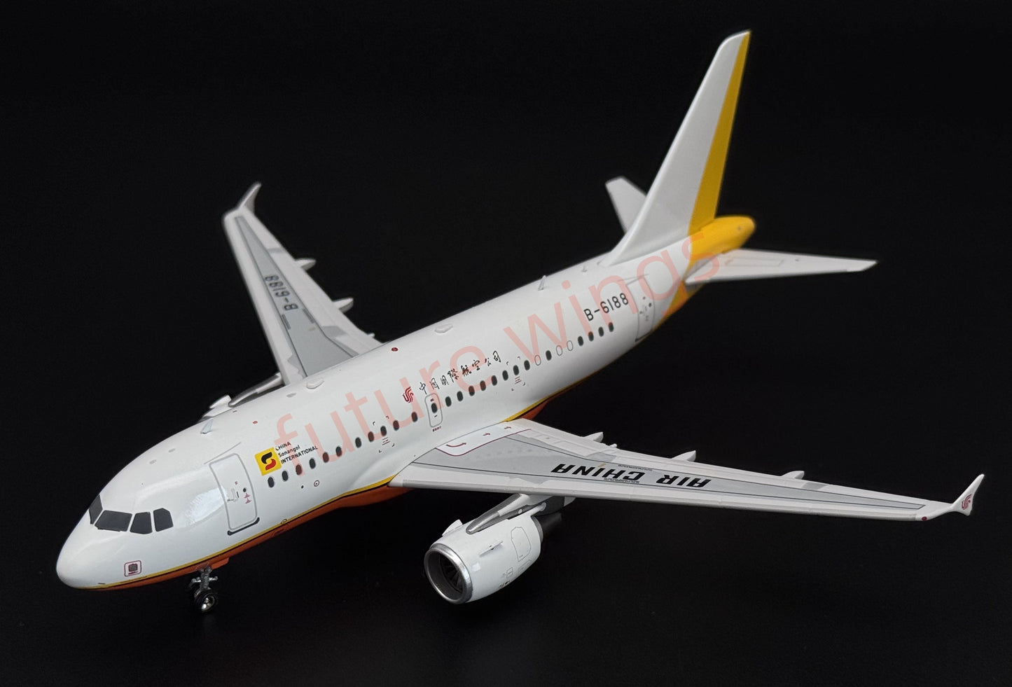 1:200 InFlight200* Air China (China Sonangol International)A318ACJ B-6188 Aircraft Model With Stand