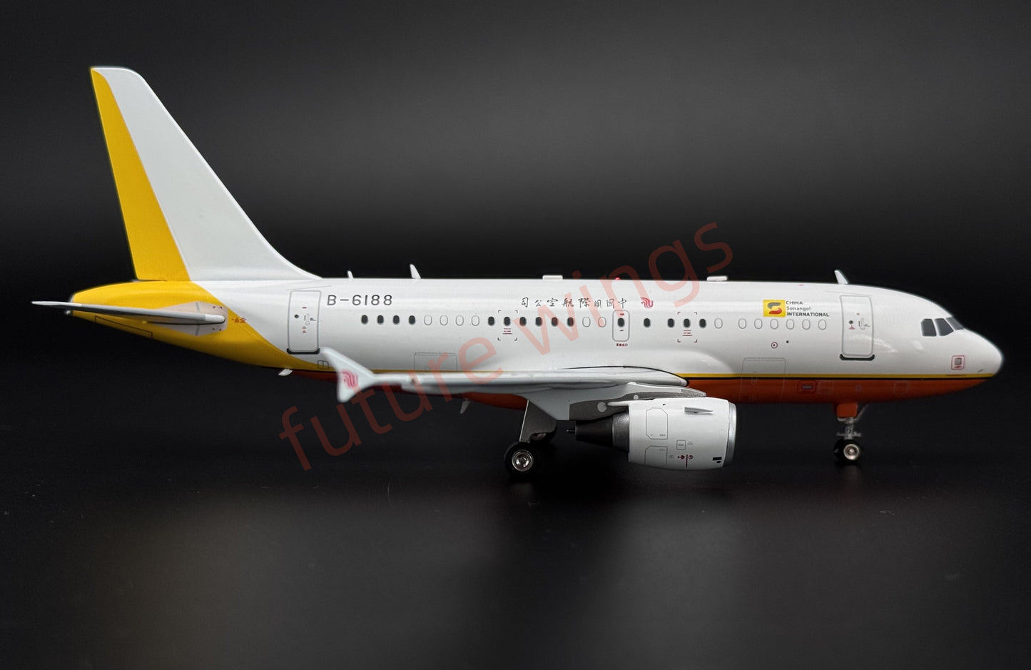 1:200 InFlight200* Air China (China Sonangol International)A318ACJ B-6188 Aircraft Model With Stand