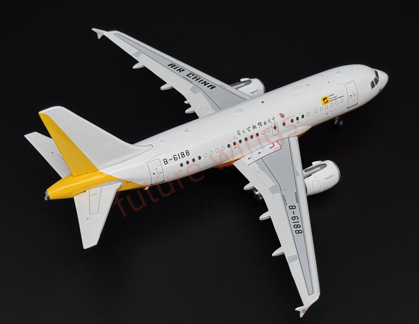 1:200 InFlight200* Air China (China Sonangol International)A318ACJ B-6188 Aircraft Model With Stand