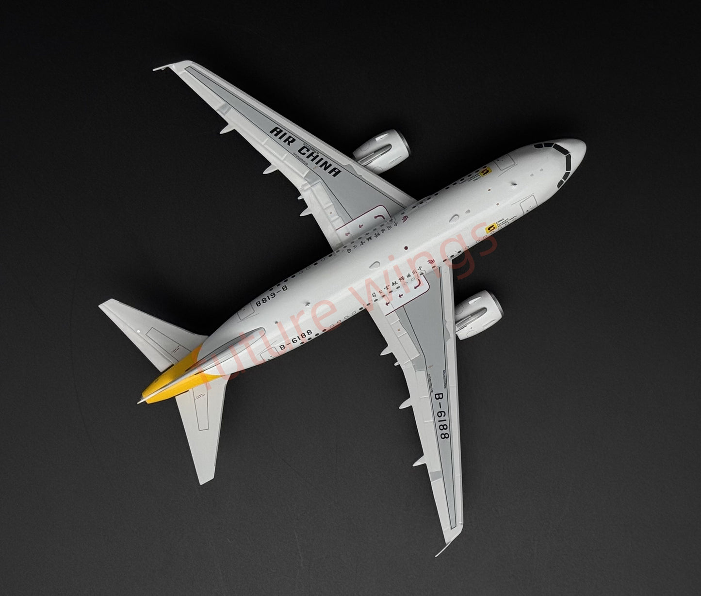 1:200 InFlight200* Air China (China Sonangol International)A318ACJ B-6188 Aircraft Model With Stand