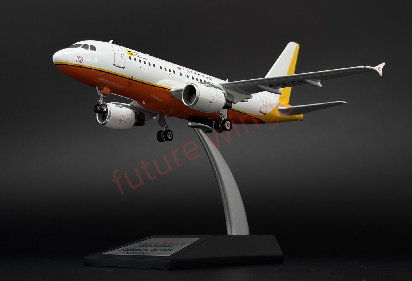 1:200 InFlight200* Air China (China Sonangol International)A318ACJ B-6188 Aircraft Model With Stand