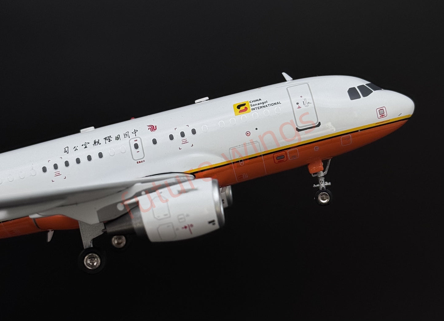 1:200 InFlight200* Air China (China Sonangol International)A318ACJ B-6188 Aircraft Model With Stand