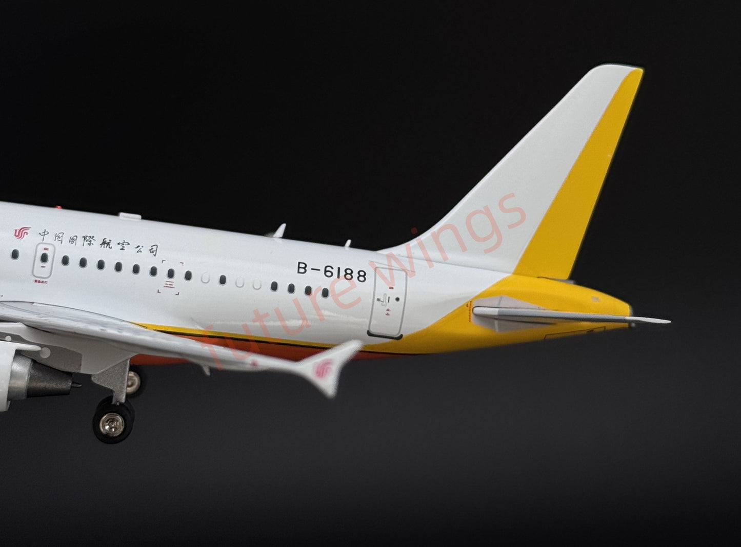 1:200 InFlight200* Air China (China Sonangol International)A318ACJ B-6188 Aircraft Model With Stand