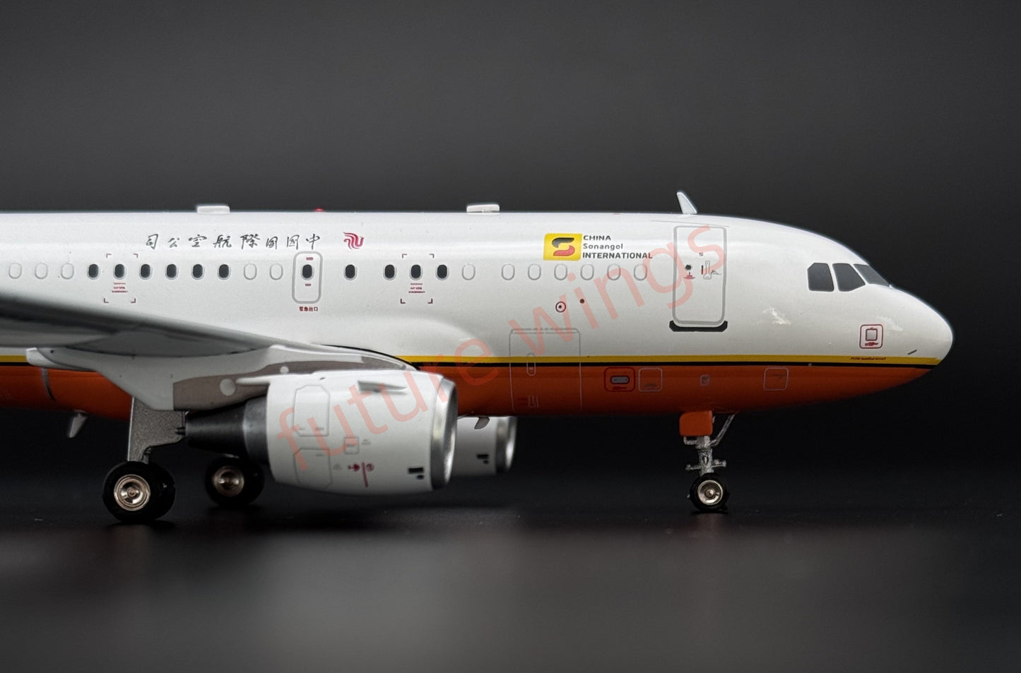 1:200 InFlight200* Air China (China Sonangol International)A318ACJ B-6188 Aircraft Model With Stand