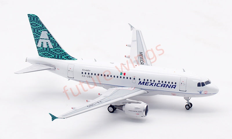 1:200 InFlight200 Mexicana Airlines A318 XA-UBQ Aircraft Model With Stand