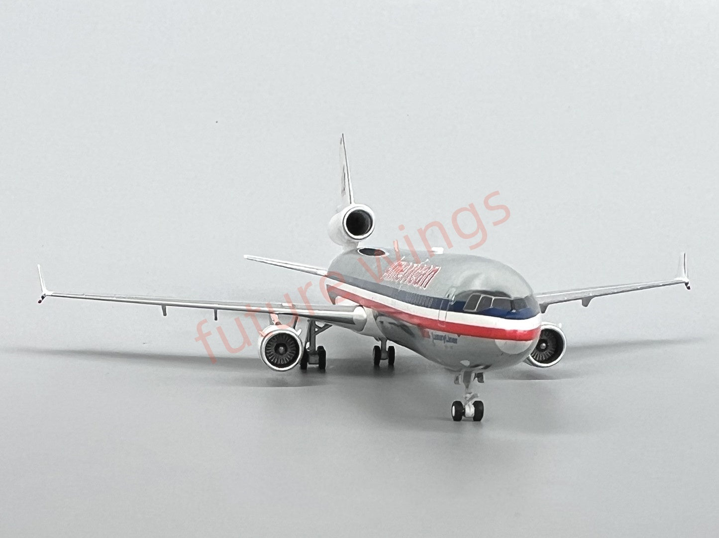 1:400 PandaModel American Airlines MD-11 N1761R Aircraft Model+Free Tractor