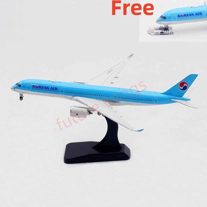 1:400 Aviation400 Korean Air A350-900 HL8598 Aircraft Model Free Tractor+Stand