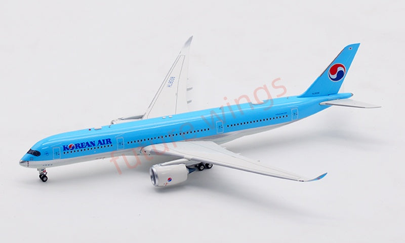 1:400 Aviation400 Korean Air A350-900 HL8598 Aircraft Model Free Tractor+Stand