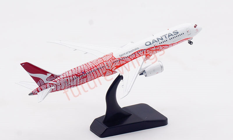 1:400 Aviation400 Qantas Airways B787-9 VH-ZND Aircraft Model Free Tractor+Stand