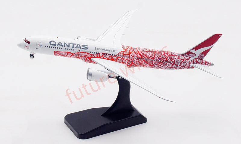 1:400 Aviation400 Qantas Airways B787-9 VH-ZND Aircraft Model Free Tractor+Stand