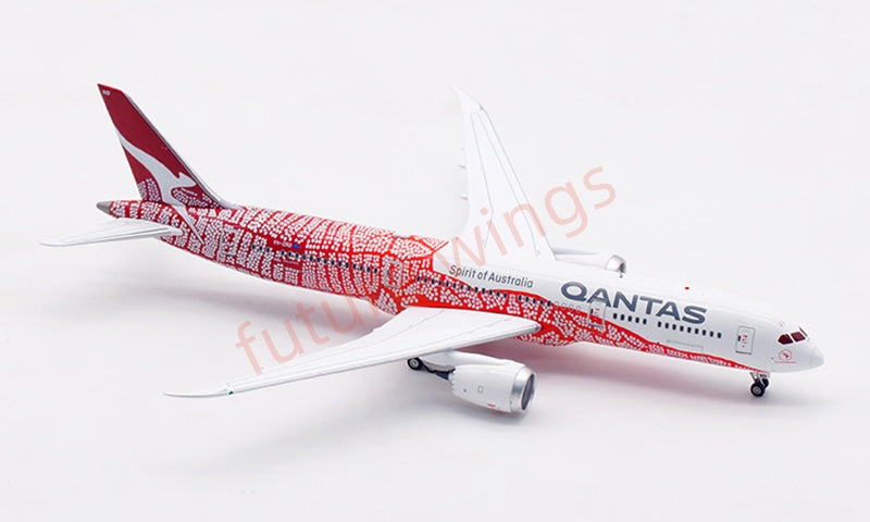 1:400 Aviation400 Qantas Airways B787-9 VH-ZND Aircraft Model Free Tractor+Stand