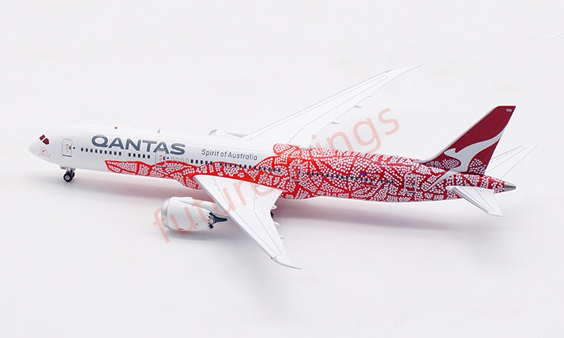 1:400 Aviation400 Qantas Airways B787-9 VH-ZND Aircraft Model Free Tractor+Stand