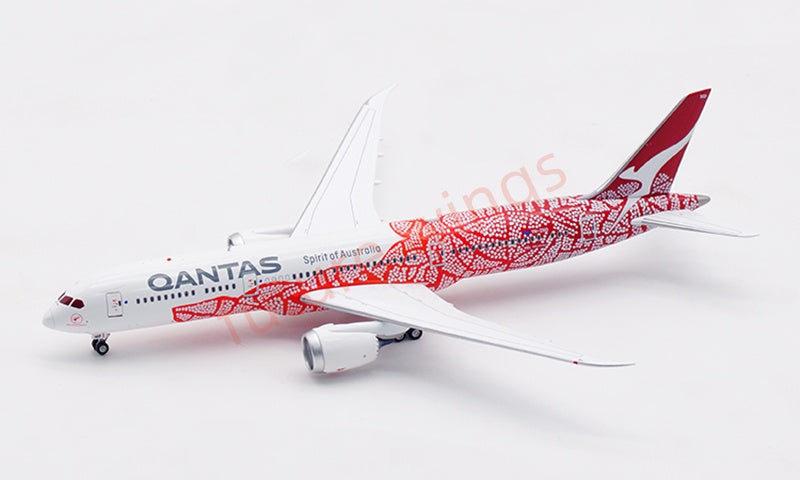 1:400 Aviation400 Qantas Airways B787-9 VH-ZND Aircraft Model Free Tractor+Stand