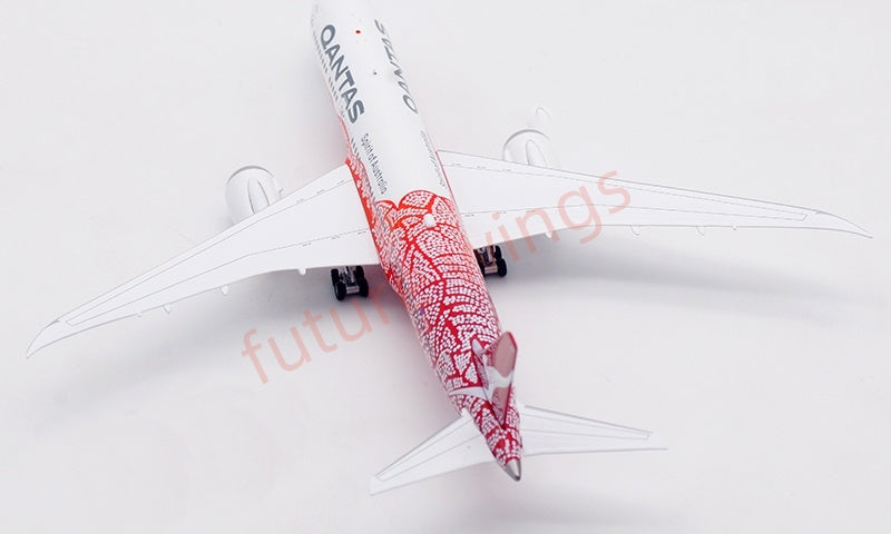 1:400 Aviation400 Qantas Airways B787-9 VH-ZND Aircraft Model Free Tractor+Stand