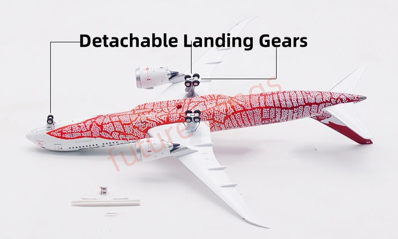 1:400 Aviation400 Qantas Airways B787-9 VH-ZND Aircraft Model Free Tractor+Stand