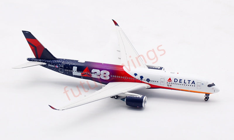 1:400 Aviation400 Delta Airlines A350-900 N522DZ Aircraft Model Free Tractor+Stand