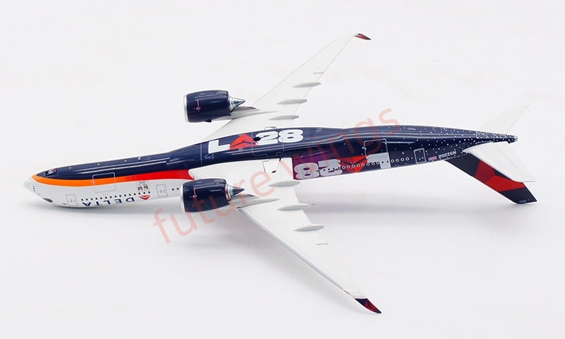 1:400 Aviation400 Delta Airlines A350-900 N522DZ Aircraft Model Free Tractor+Stand