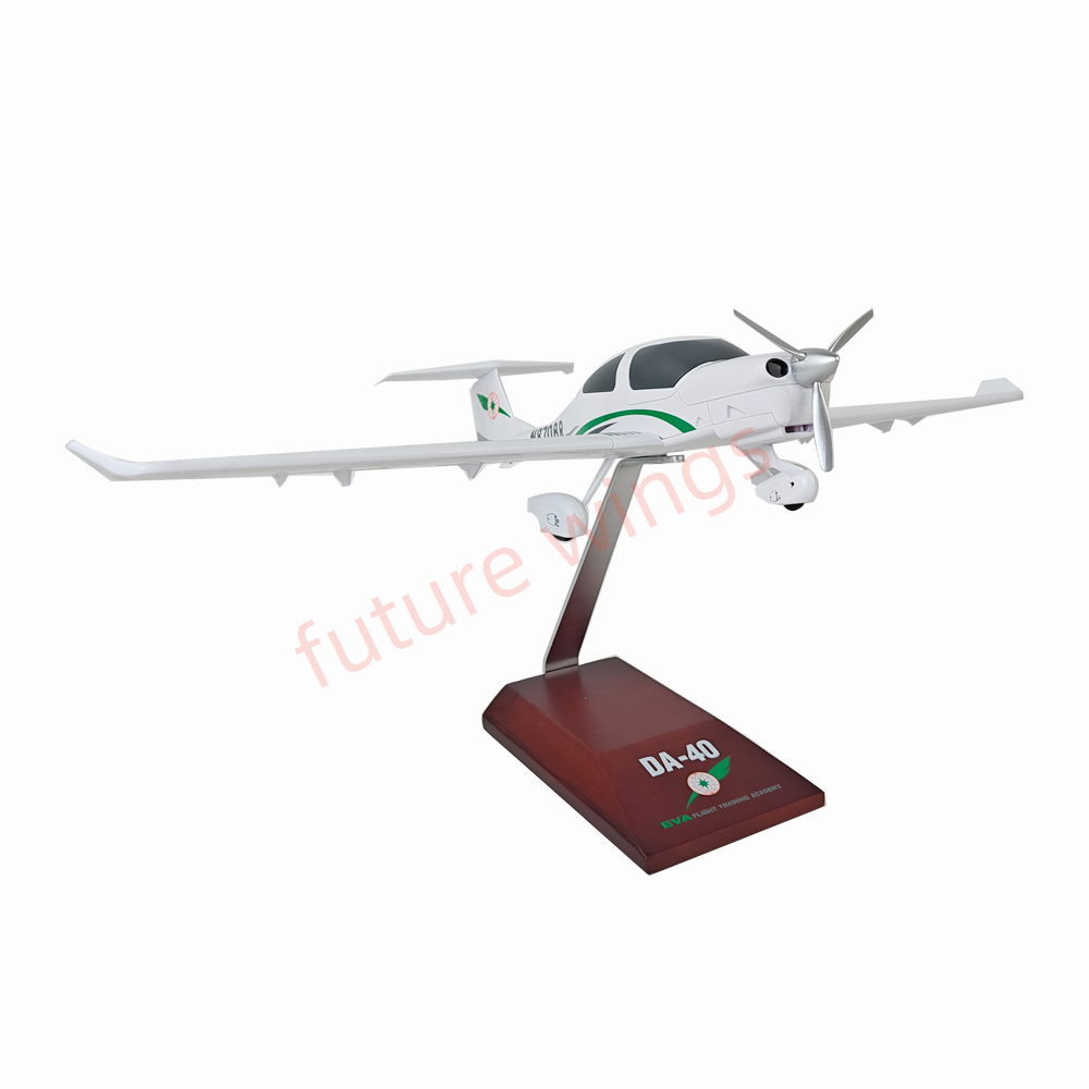 (RARE)1:32 YRD Model Diamond DA40XLT Aircraft Model With Stand