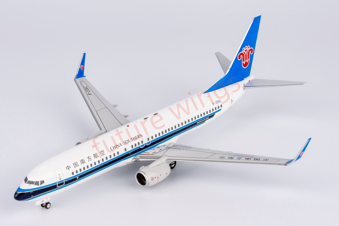 1:200 NG Models x China Southern Airlines B737-800 B-206C Aircraft Model (Offical)