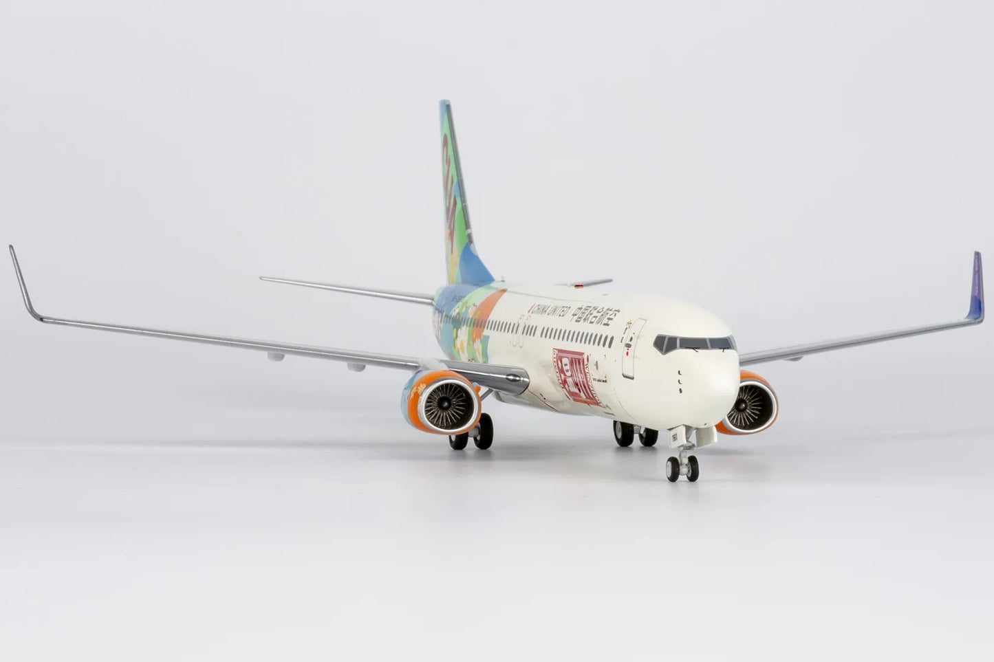 1:200 NG Models 08008 China United Airlines B737-800 B-7563 "WenZhou" Aircraft Model