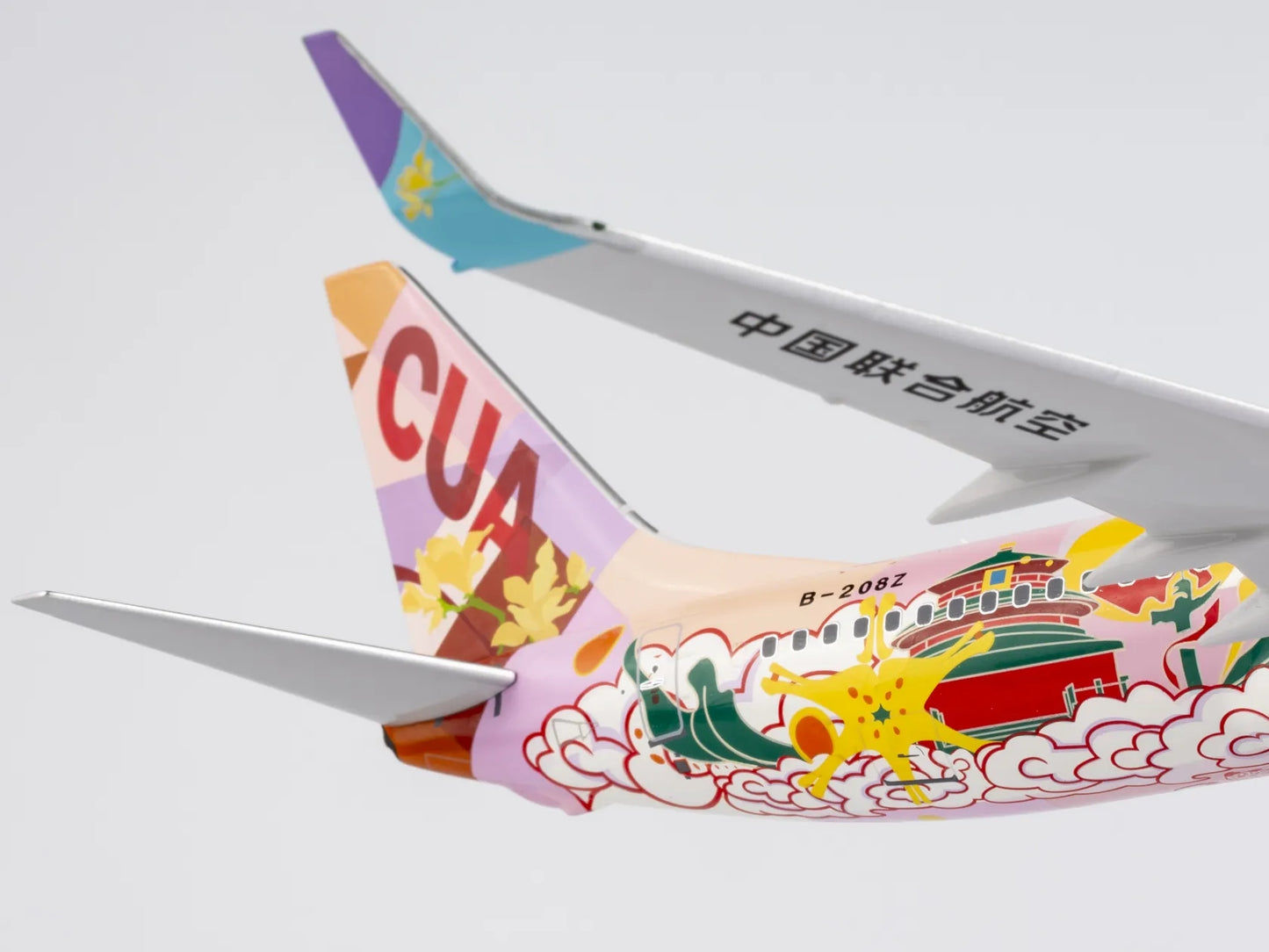 1:200 NG Models 08006 China United Airlines B737-800 B-208Z "Daxing" Aircraft Model