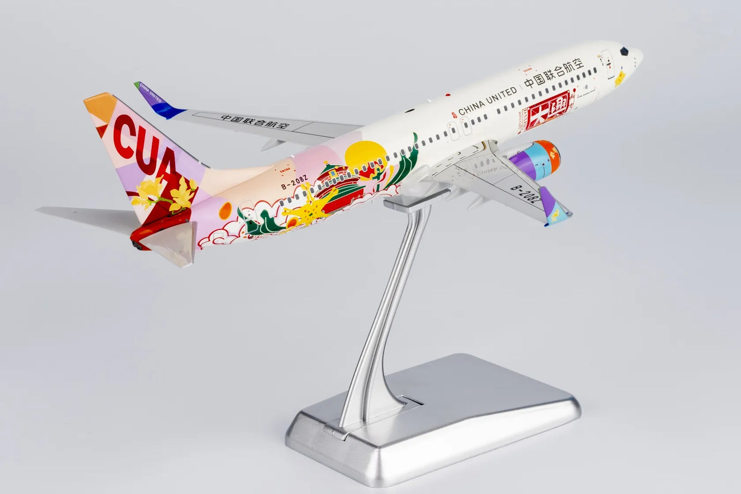 1:200 NG Models 08006 China United Airlines B737-800 B-208Z "Daxing" Aircraft Model