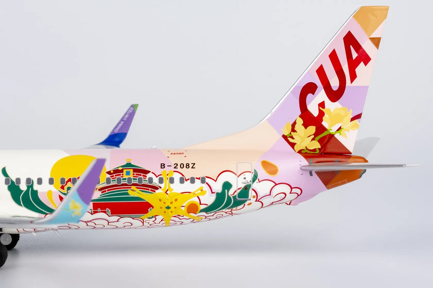 1:200 NG Models 08006 China United Airlines B737-800 B-208Z "Daxing" Aircraft Model