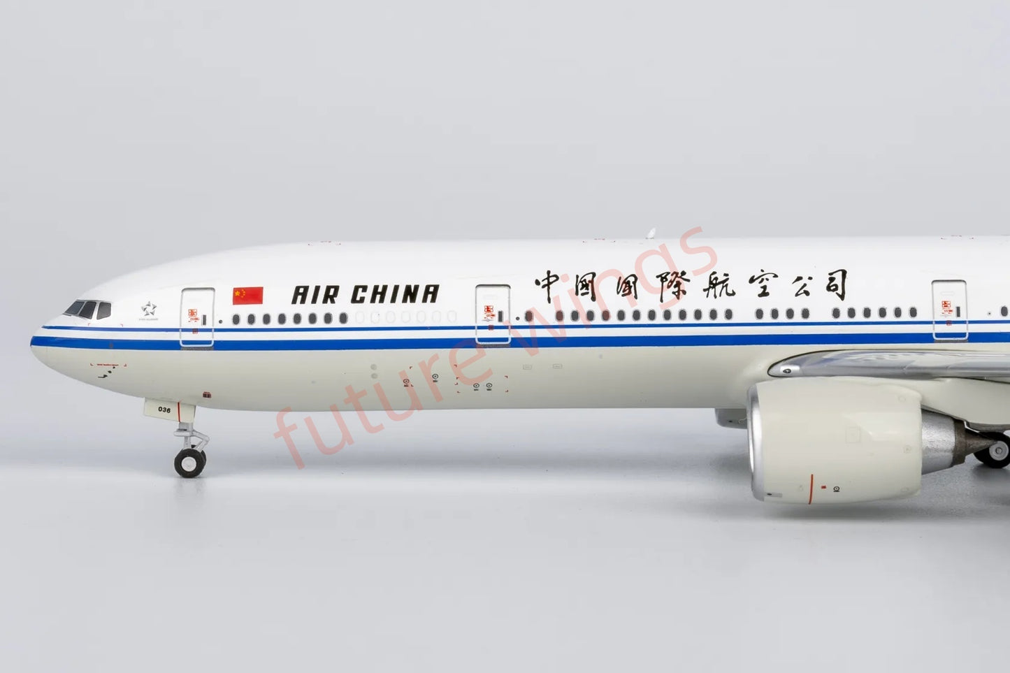 1:400 NG Models NG73063 Air China B777-300ER B-2036 Aircraft Model+Free Tractor