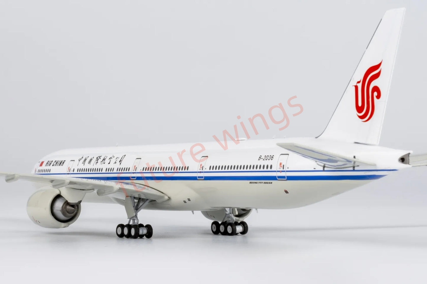 1:400 NG Models NG73063 Air China B777-300ER B-2036 Aircraft Model+Free Tractor