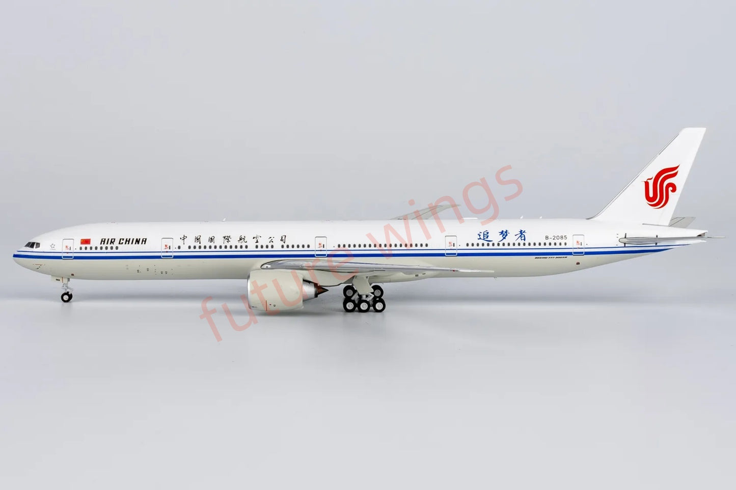 1:400 NG Models NG73066 Air China B777-300ER B-2035 Aircraft Model+Free Tractor