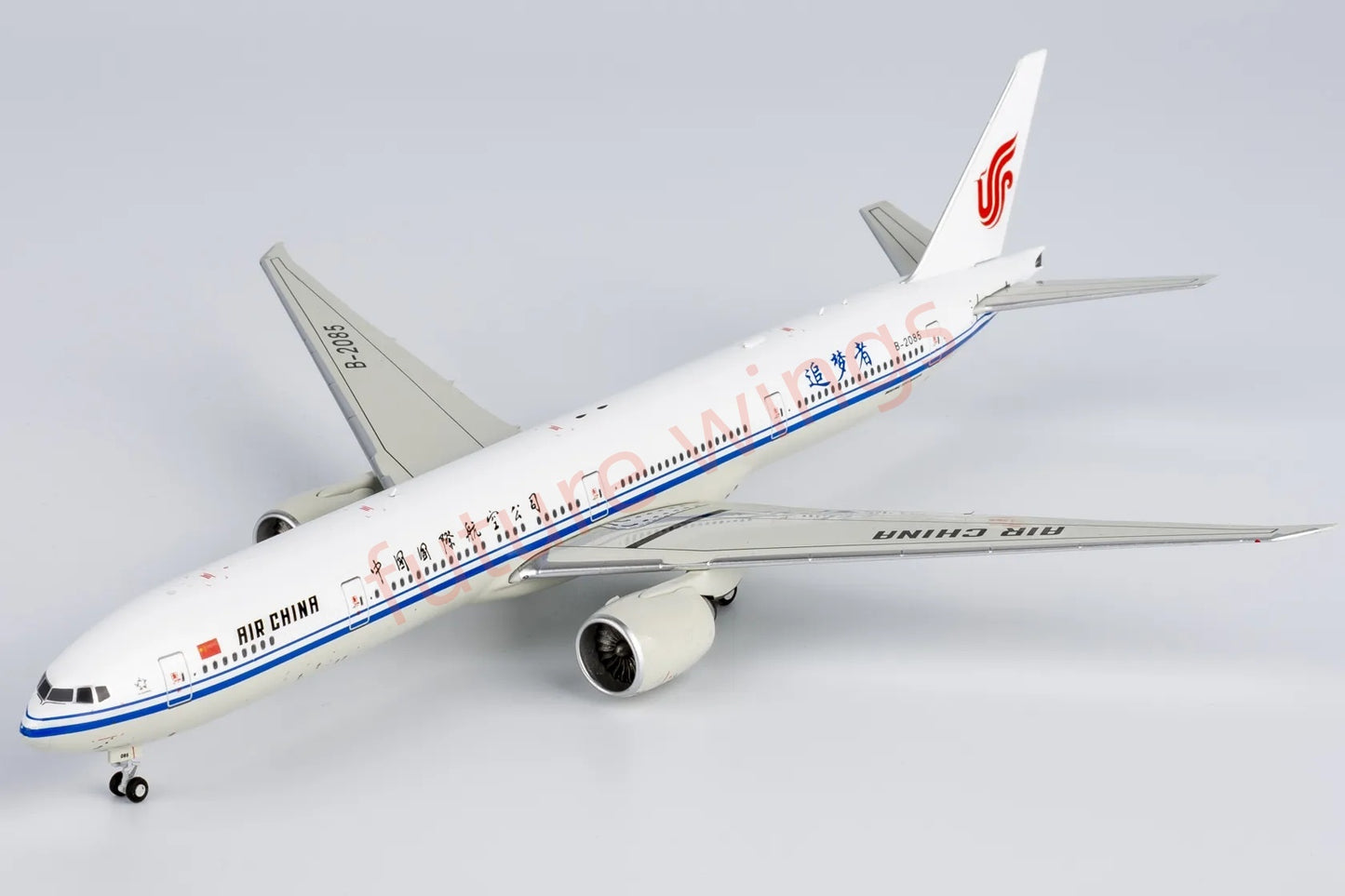 1:400 NG Models NG73066 Air China B777-300ER B-2035 Aircraft Model+Free Tractor