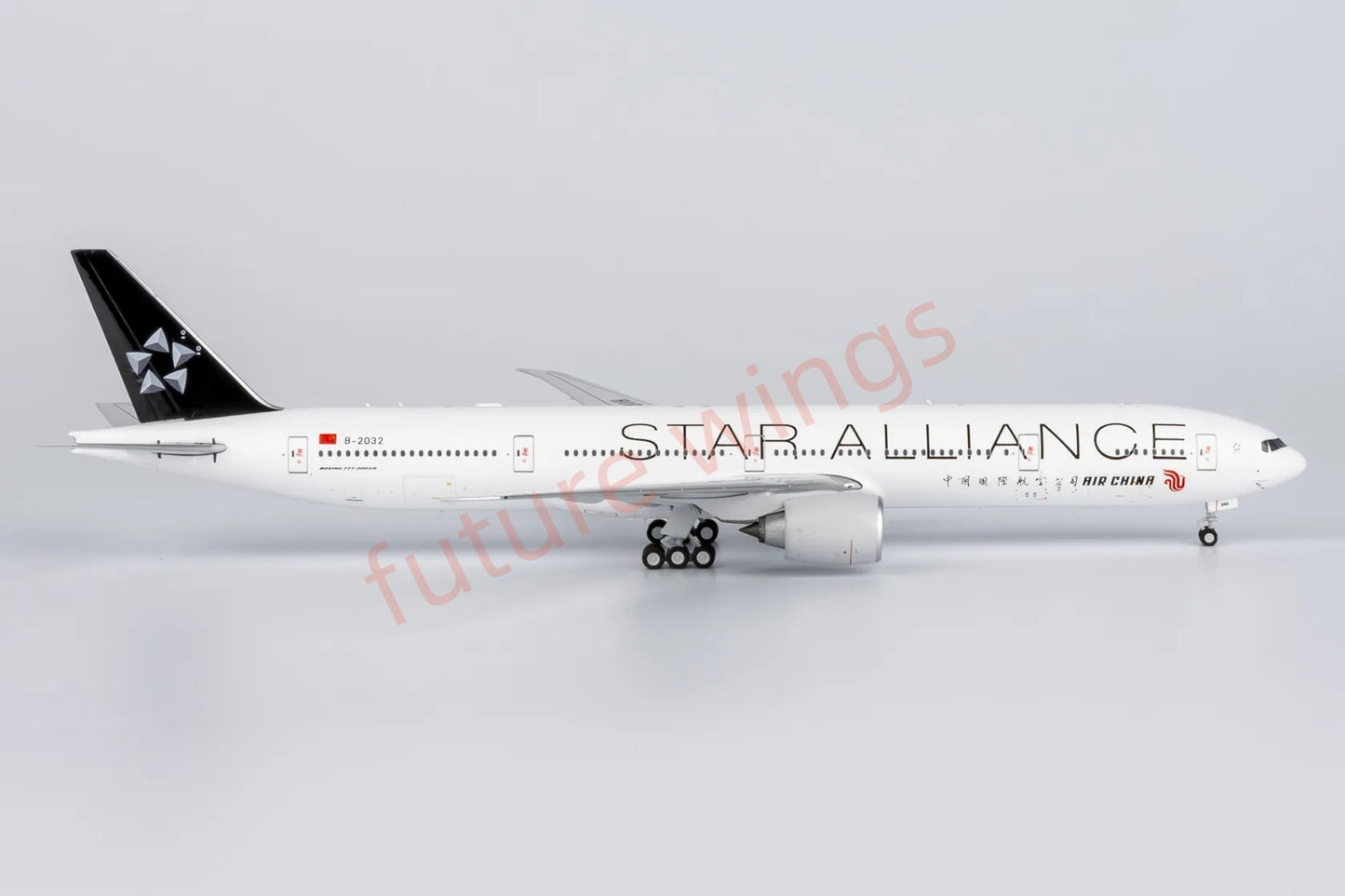 1:400 NG Models NG73060 Air China B777-300ER B-2032 "STAR ALLIANCE" Aircraft Model+Free Tractor"luxury package"
