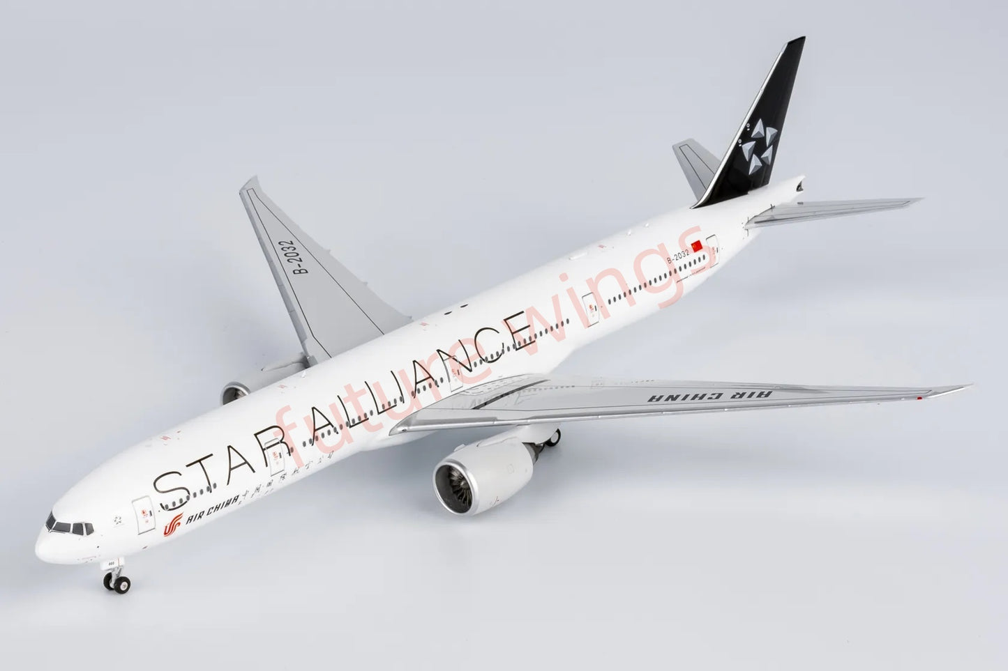 1:400 NG Models NG73060 Air China B777-300ER B-2032 "STAR ALLIANCE" Aircraft Model+Free Tractor"luxury package"