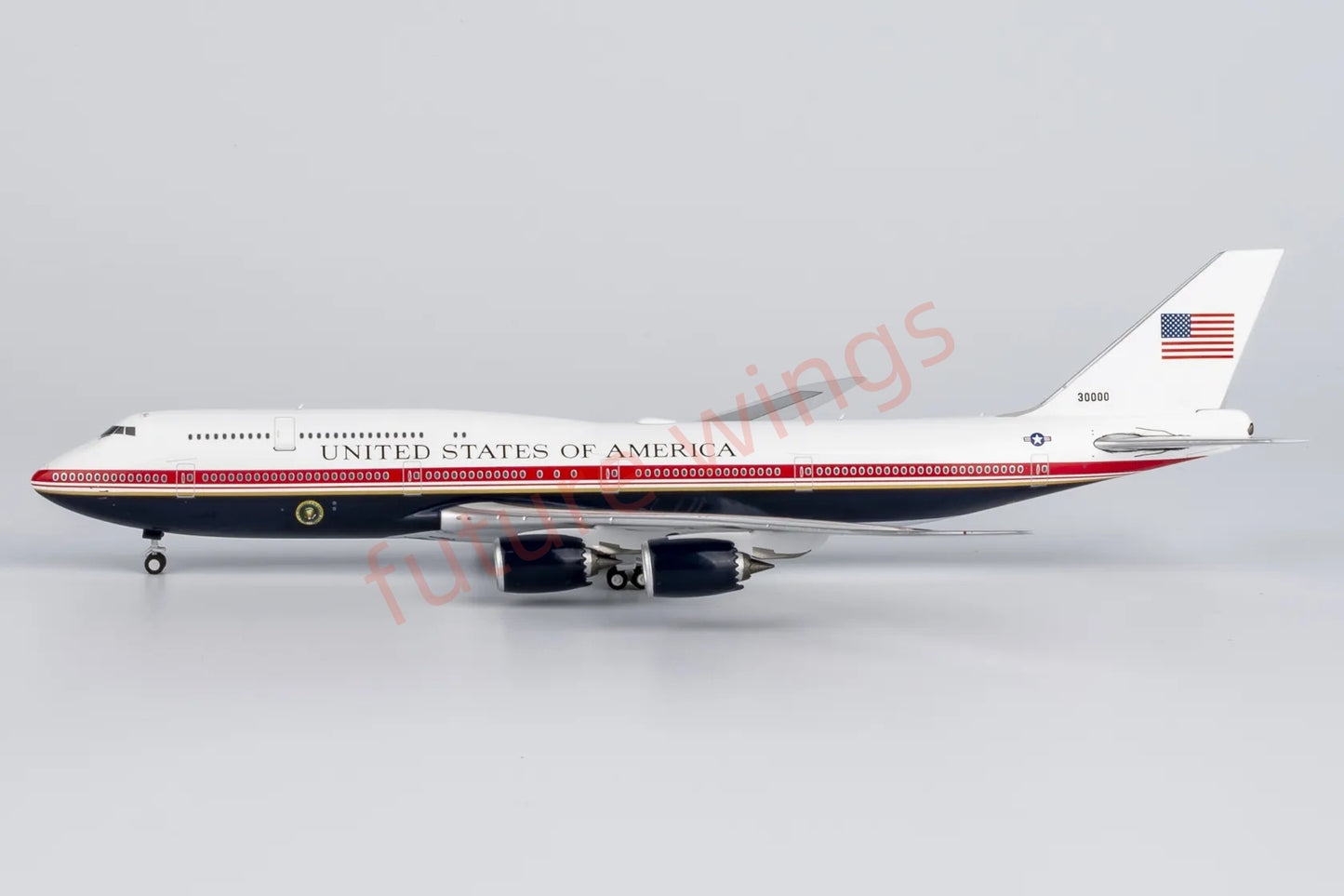 1:400 NG Models NG78041 USAF VC-25B(B747-8) 30000 Aircraft Model+Free Tractor