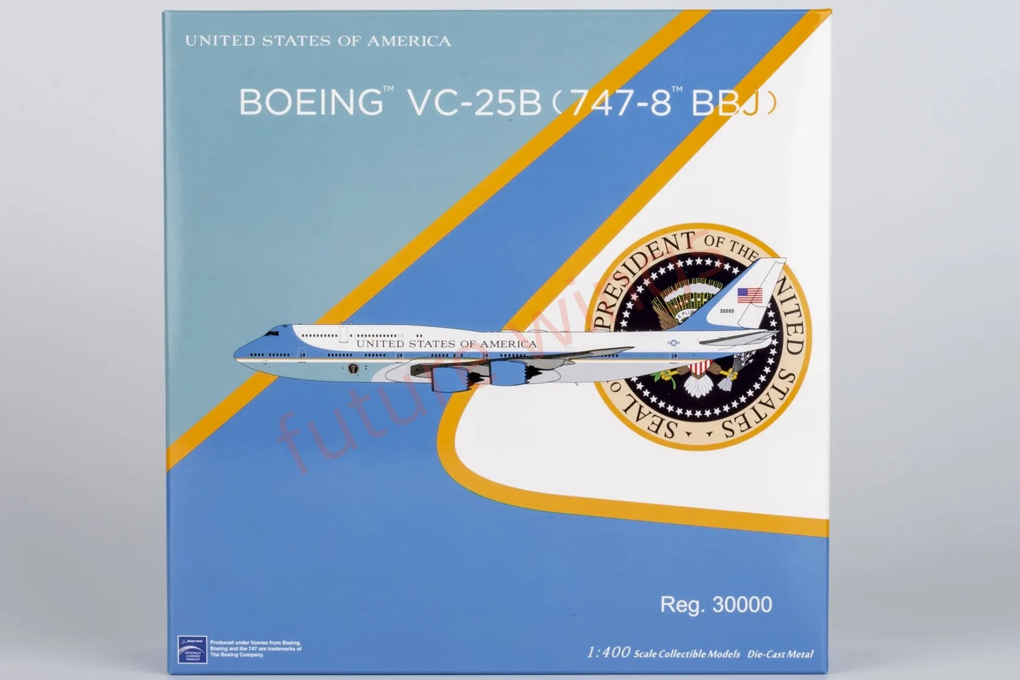 1:400 NG Models NG78040 USAF VC-25B(B747-8) 30000 Aircraft Model+Free Tractor