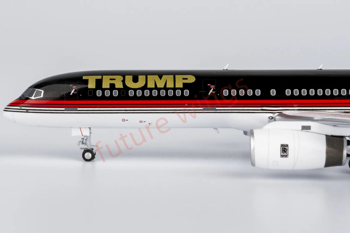 1:400 NG Models NG53208 Trump B757-200 N757AF "American Flag" Aircraft Model+Free Tractor