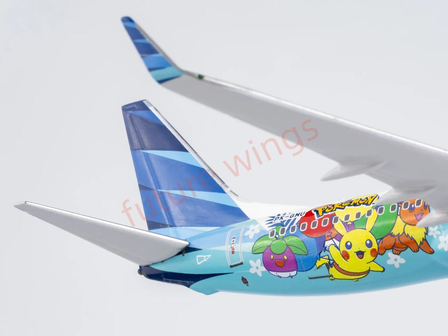 1:400 NG Models NG58229 Garuda Indonesia B737-800 PK-GMU “Pikachu”Aircraft Model+Free Tractor