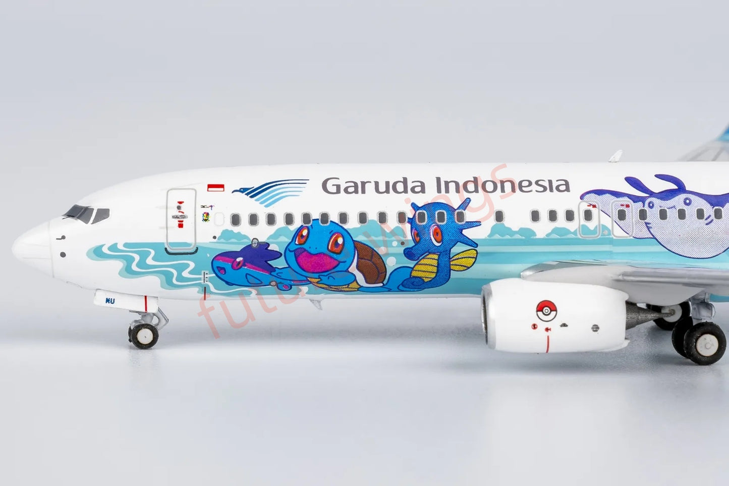 1:400 NG Models NG58229 Garuda Indonesia B737-800 PK-GMU “Pikachu”Aircraft Model+Free Tractor