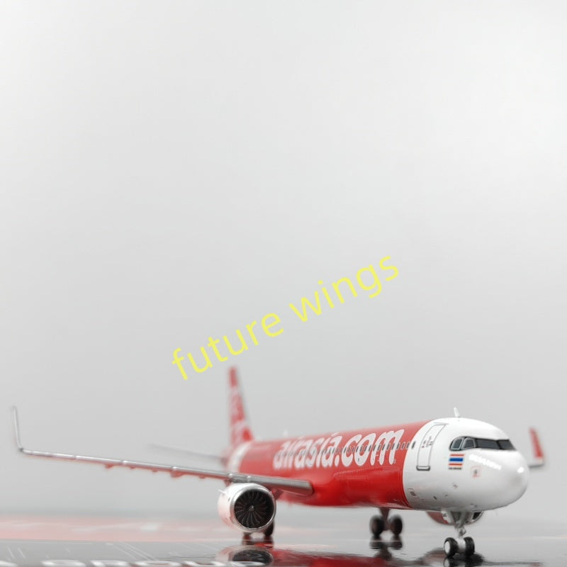 1:400 PandaModel Air Asia A321neo 9M-VAC HS-EAC HS-EAB Aircraft Model+Free Tractor