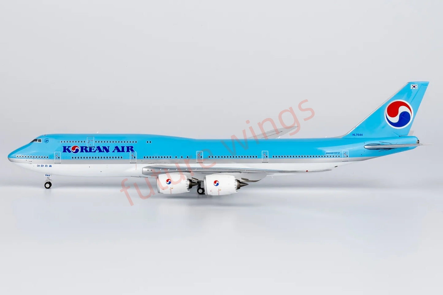 1:400 NG Models NG78036 Korean Air B747-8 HL7644 "The Last Passenger B747 Plane "Aircraft Model+Free Tractor