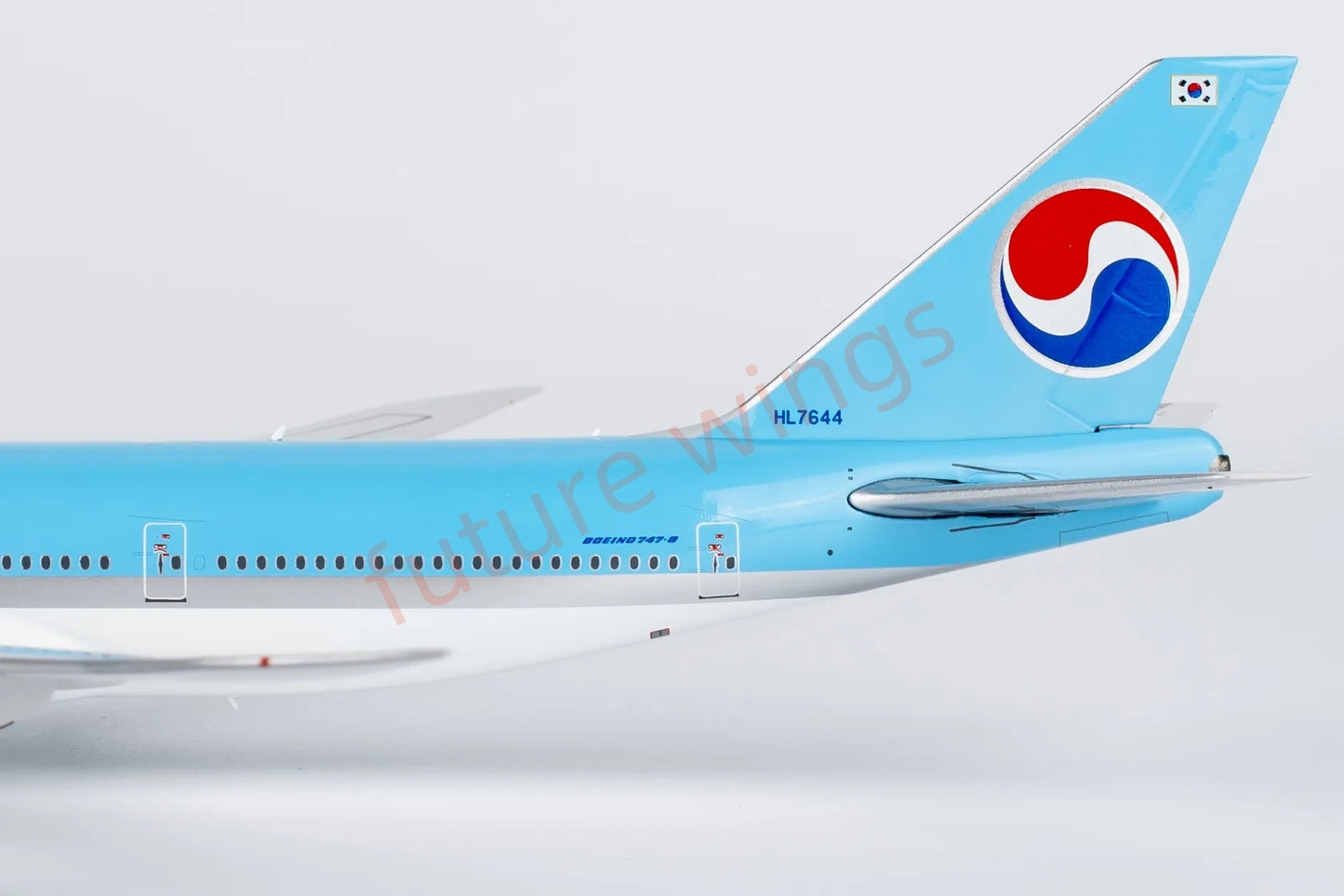 1:400 NG Models NG78036 Korean Air B747-8 HL7644 "The Last Passenger B747 Plane "Aircraft Model+Free Tractor