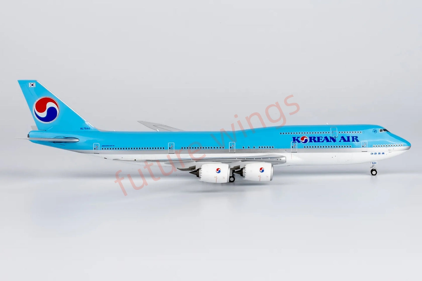 1:400 NG Models NG78036 Korean Air B747-8 HL7644 "The Last Passenger B747 Plane "Aircraft Model+Free Tractor